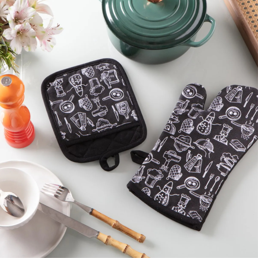 Kit Luva com Pegador Jolitex